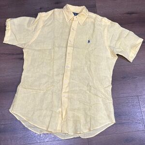 Polo by Ralph Lauren Yellow Dress Shirt